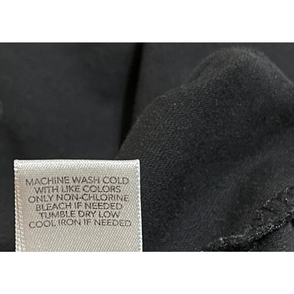 2 Christopher & Banks Tank Tops Black Green Size L Large Mock Neck - Picture 6 of 9